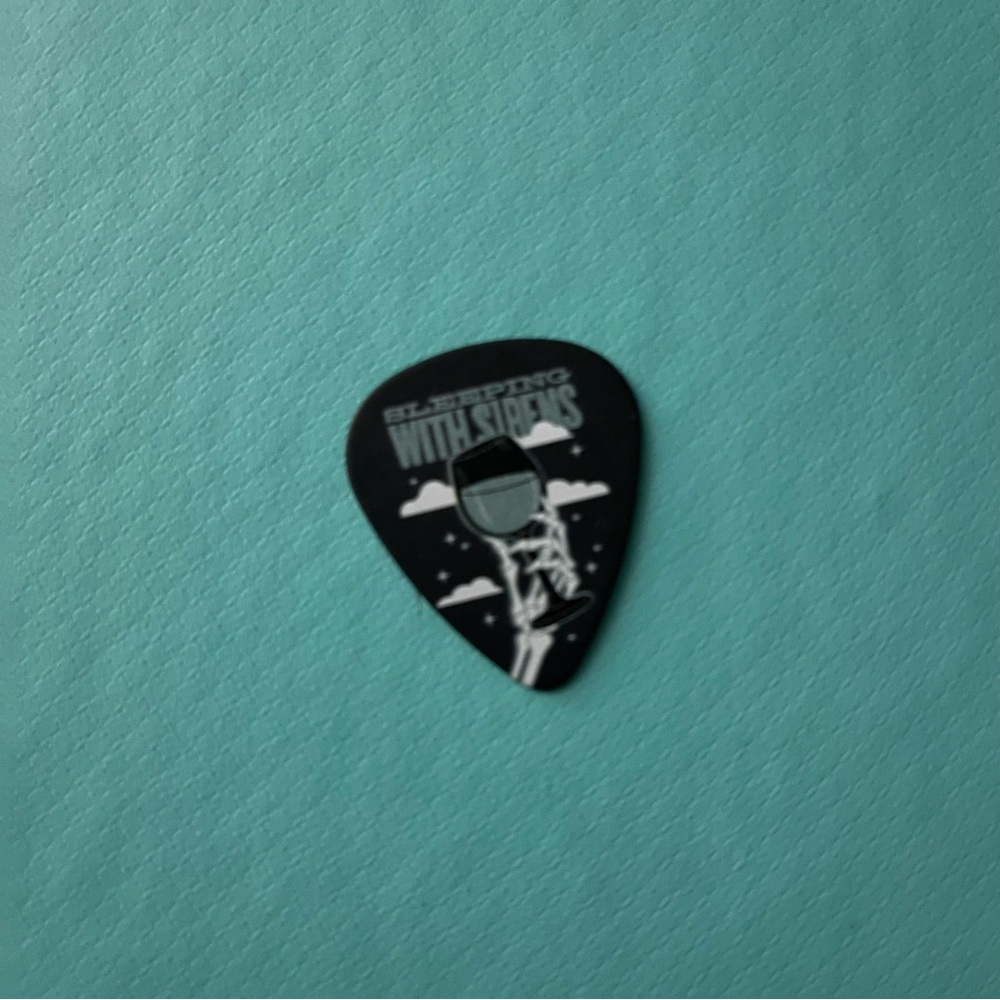 Sleeping With Sirens Guitar Pick (SOLD)